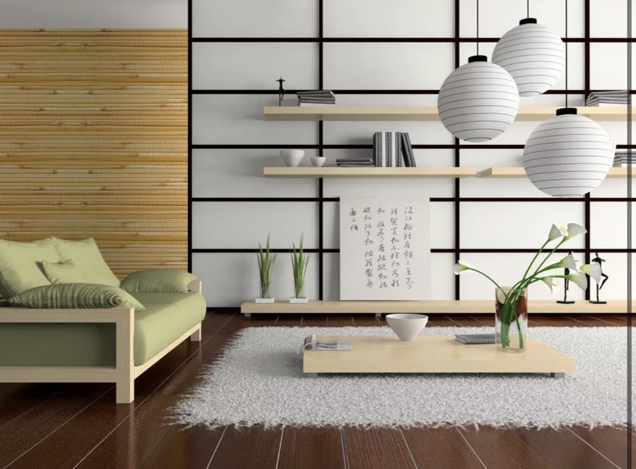 Japandi Schlafzimmer kleiner Raum